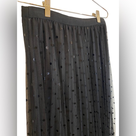 EDEN IN LOVE Polk A Dot Tulle Skirt Size M/L - Picture 3 of 5